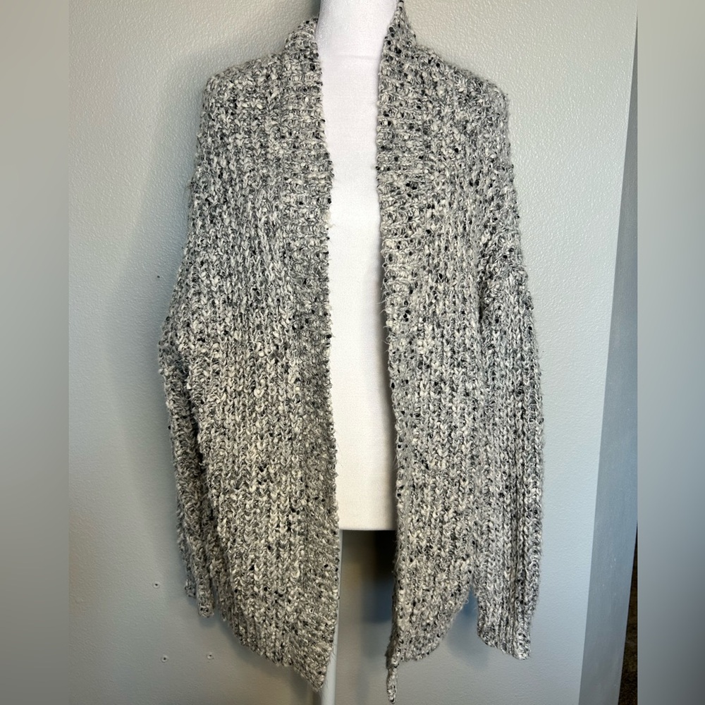 Garage Gray Cozy Warm Cardigan Size Large